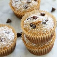 Chocolate Chip Oatmeal Muffins