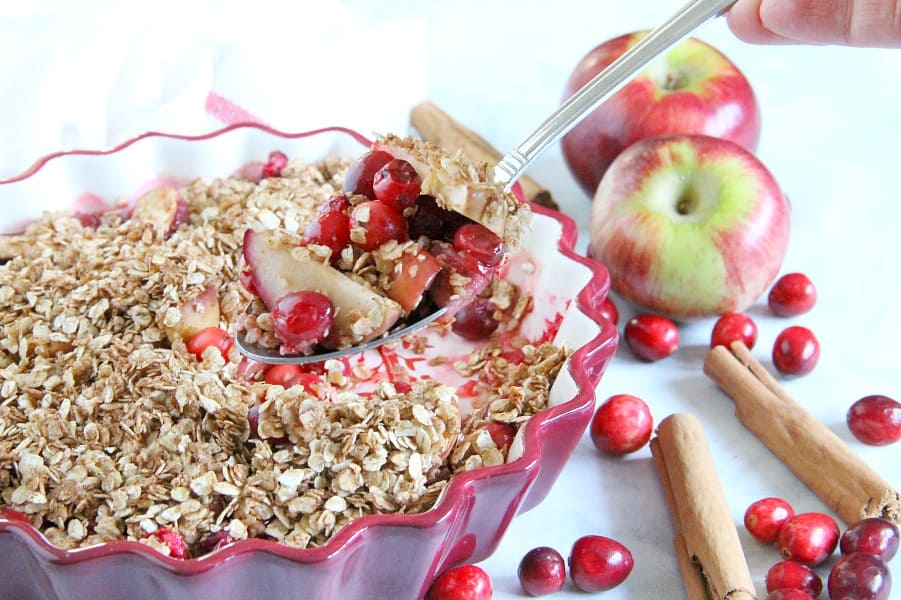 Cranberry Apple Crisp