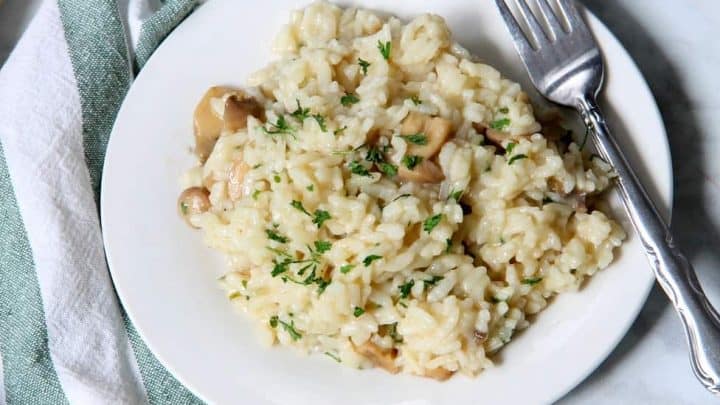 Instant Pot Creamy Mushroom Risotto The Bitter Side Of Sweet