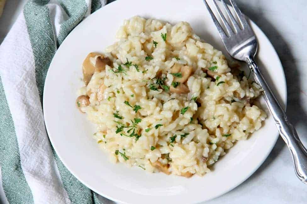 Instant Pot Creamy Mushroom Risotto The Bitter Side of Sweet