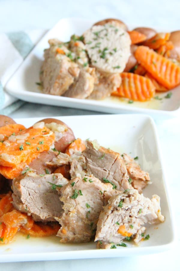 Instant Pot Pork with Potatoes and Carrots