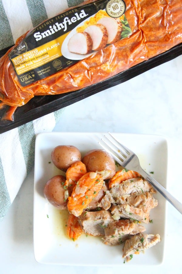 Instant Pot Pork with Potatoes and Carrots