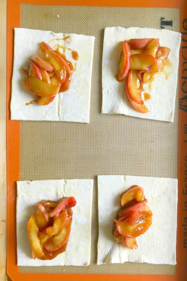 Puff Pastry Apple Pie Turnovers