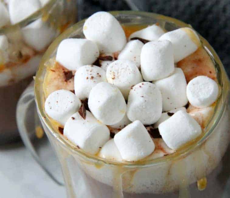 Salted Caramel Hot Chocolate