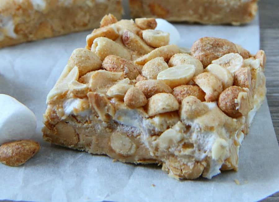 Salted Nut Roll Bars The Bitter Side of Sweet