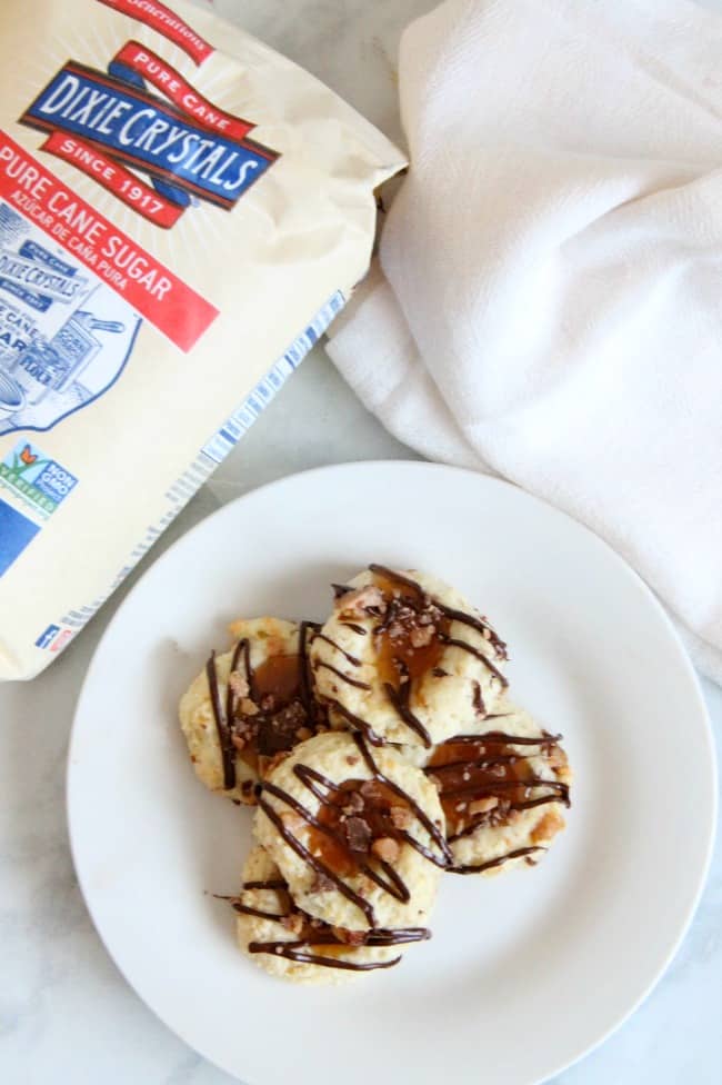 Toffee Thumbprint Cookies The Bitter Side of Sweet