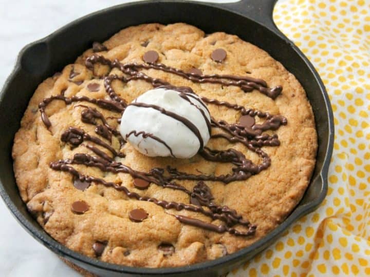 Cast Iron Skillet Cookie