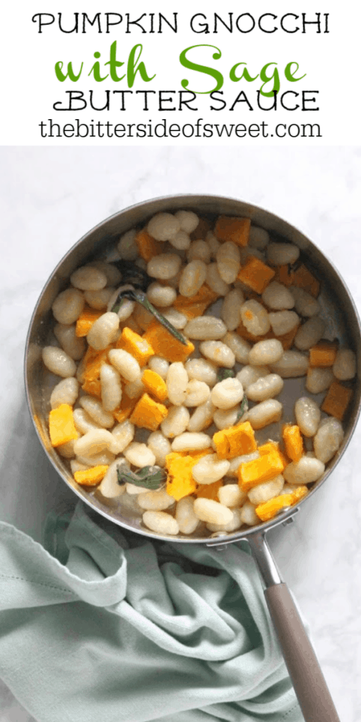 Pumpkin Gnocchi with Sage Butter Sauce