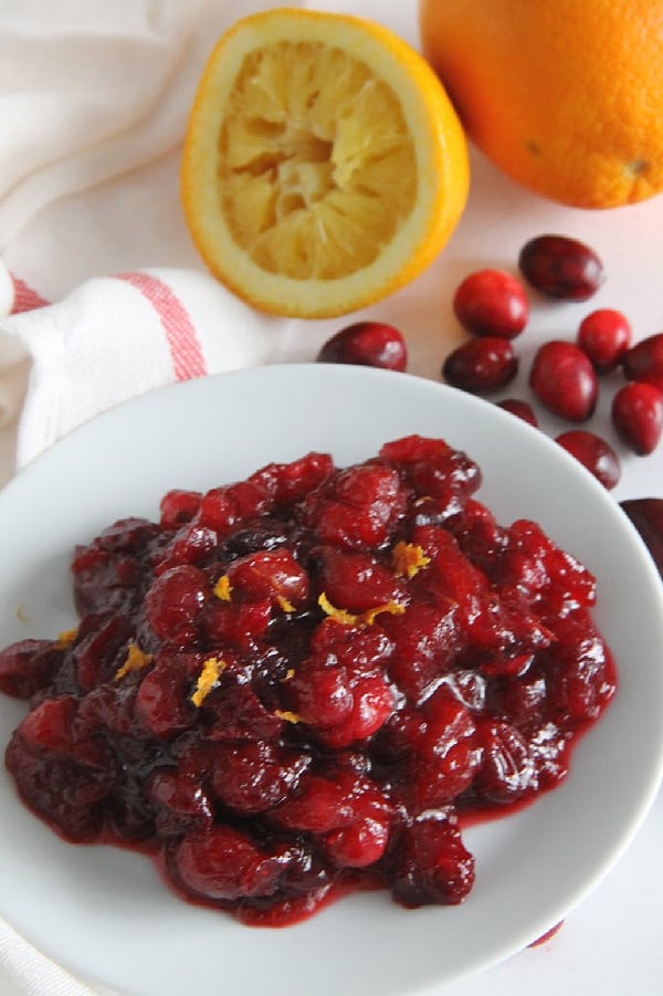 Orange Cranberry Sauce - The Bitter Side of Sweet