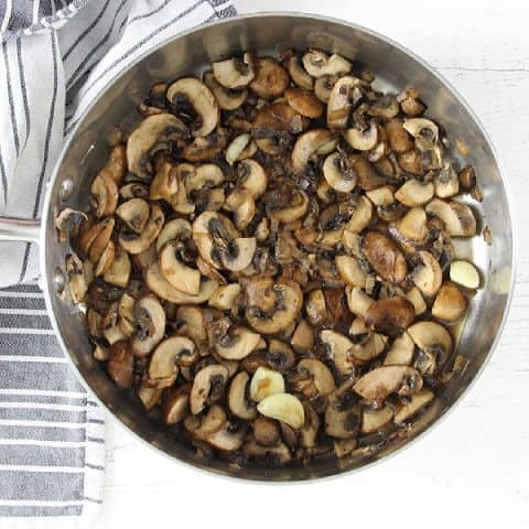 How To Sauté Mushrooms in pan