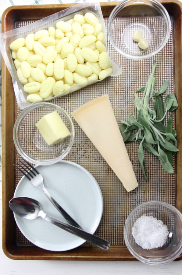 Sage Butter Gnocchi ingredients