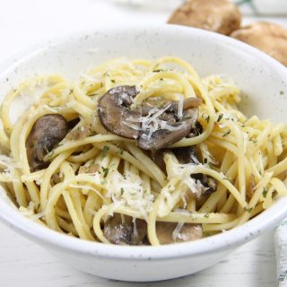 Mushroom Pasta with mushrooms