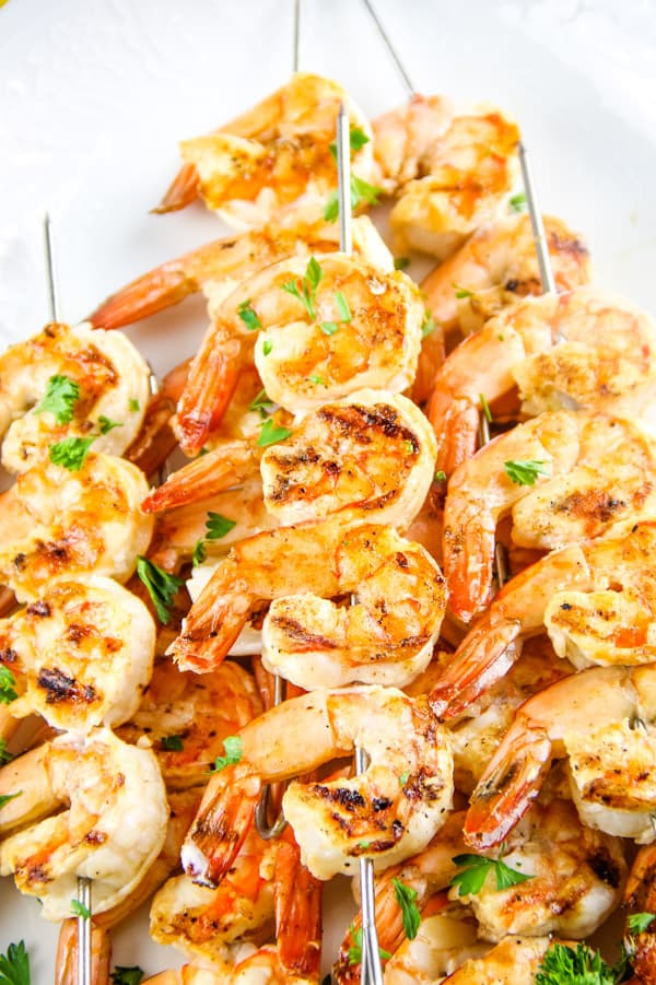 Grilled Peppadew Shrimp Skewers