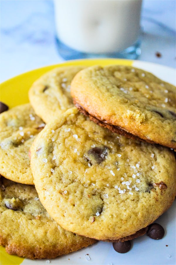 Sea Salt Brown Sugar Chocolate Chip Cookies The Bitter Side of Sweet