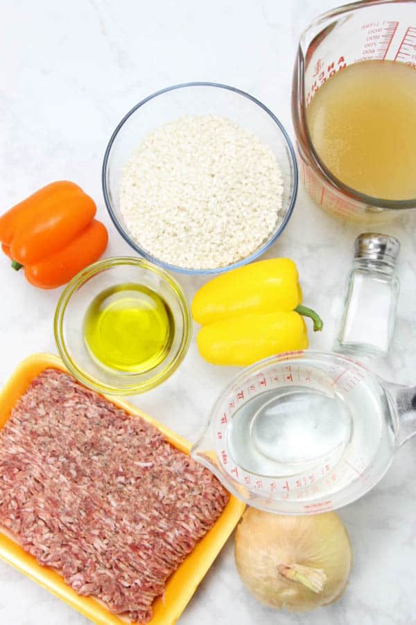 Instant Pot Sausage and Peppers Risotto The Bitter Side of Sweet