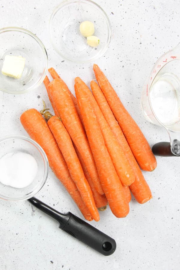 Instant Pot Carrots Ingredients