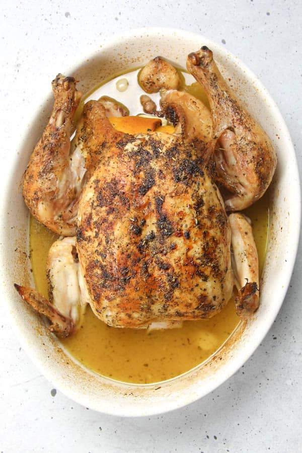 Oven Baked Whole Chicken The Bitter Side of Sweet