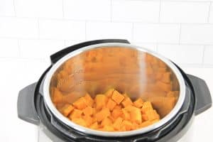 Instant Pot Mashed Sweet Potatoes with Cinnamon cooked