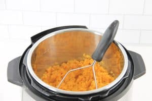 Instant Pot Mashed Sweet Potatoes with Cinnamon mashed