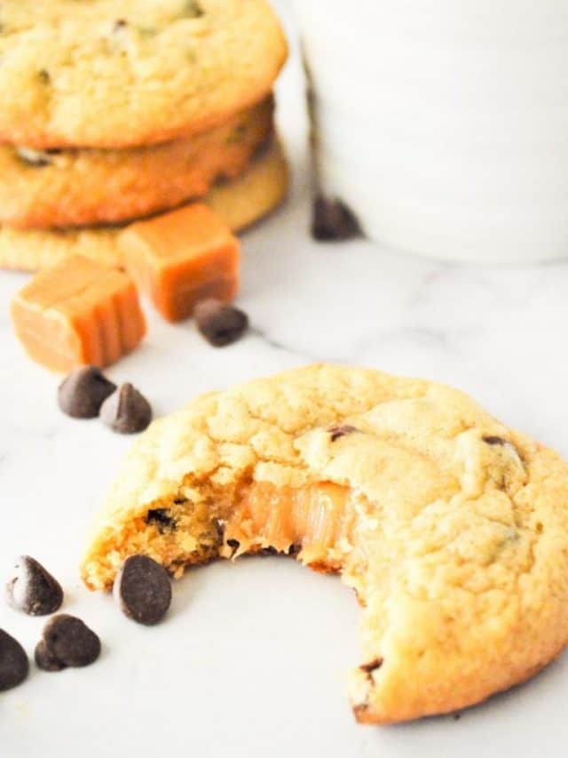 Chocolate Chip Caramel Cookies Story