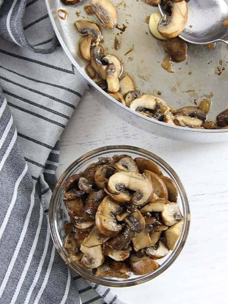 How To Sauté Mushrooms Story - The Bitter Side of Sweet
