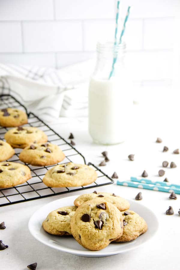 cookies on plate.