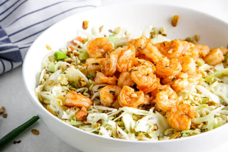 Shrimp Ramen Salad - The Bitter Side of Sweet