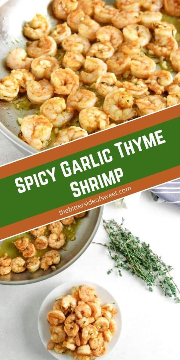 Spicy Garlic Thyme Shrimp