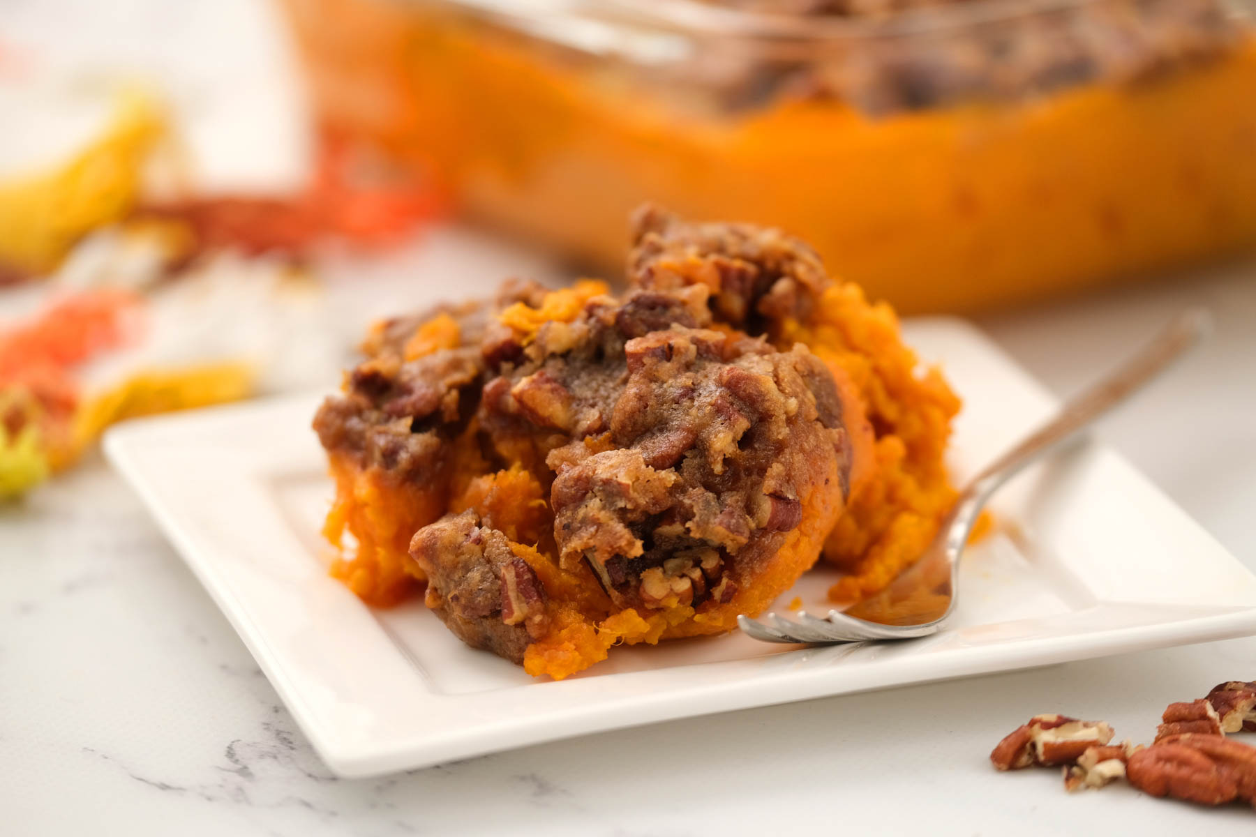 Easy Sweet Potato Casserole - The Bitter Side of Sweet