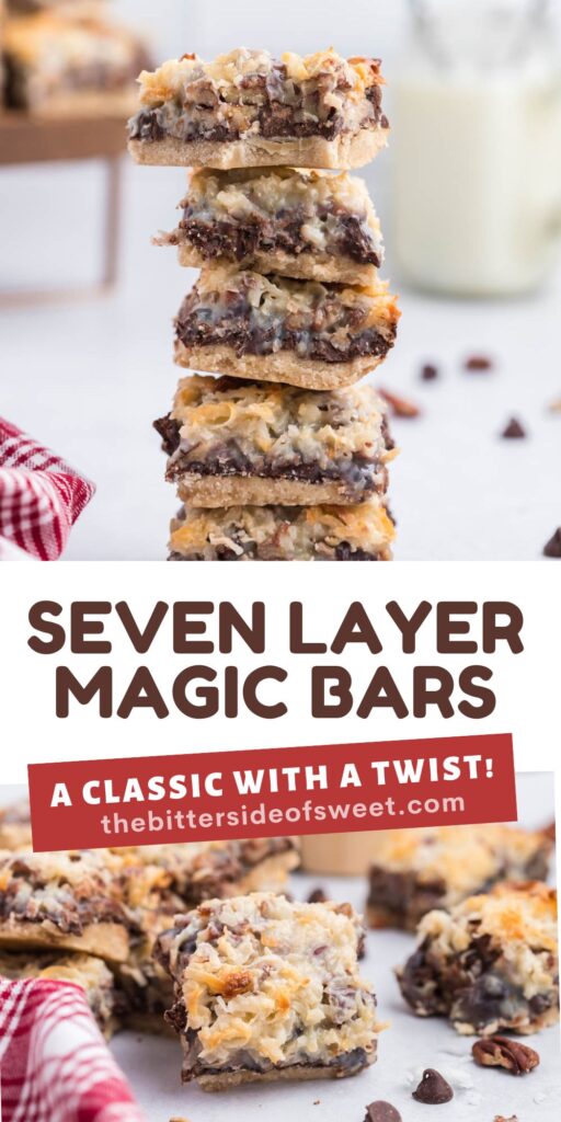 Seven Layer Magic Bars - The Bitter Side of Sweet