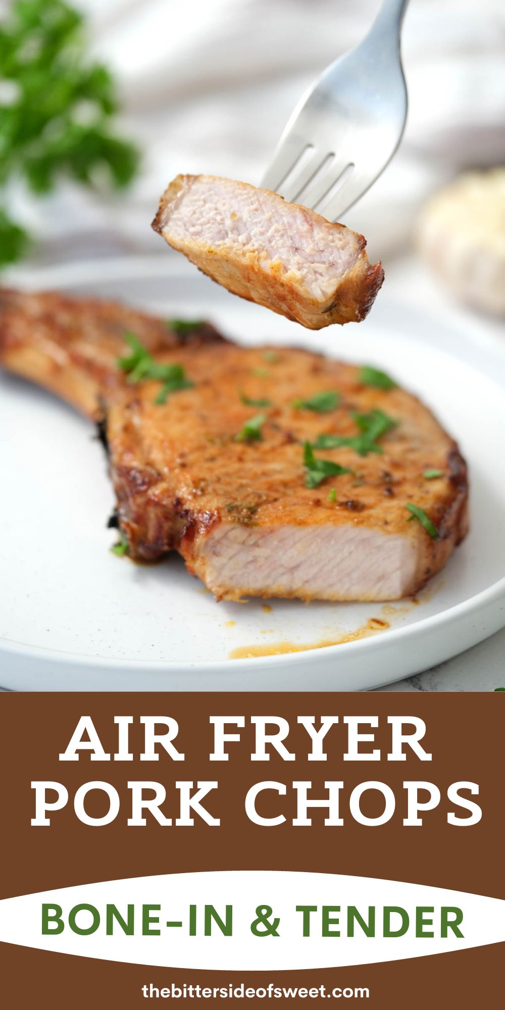 Air Fryer Pork Chops - The Bitter Side of Sweet