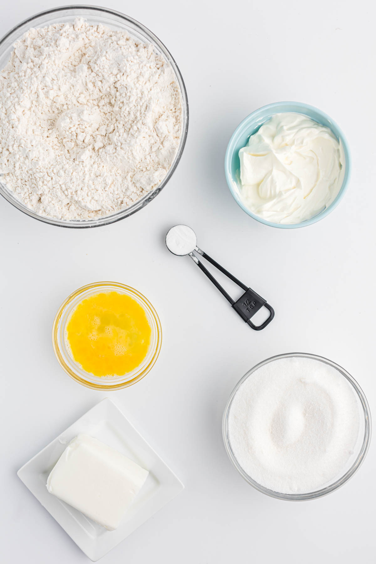 ingredients for cream cookies