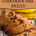 Banana Chocolate Nut Bread photo with text